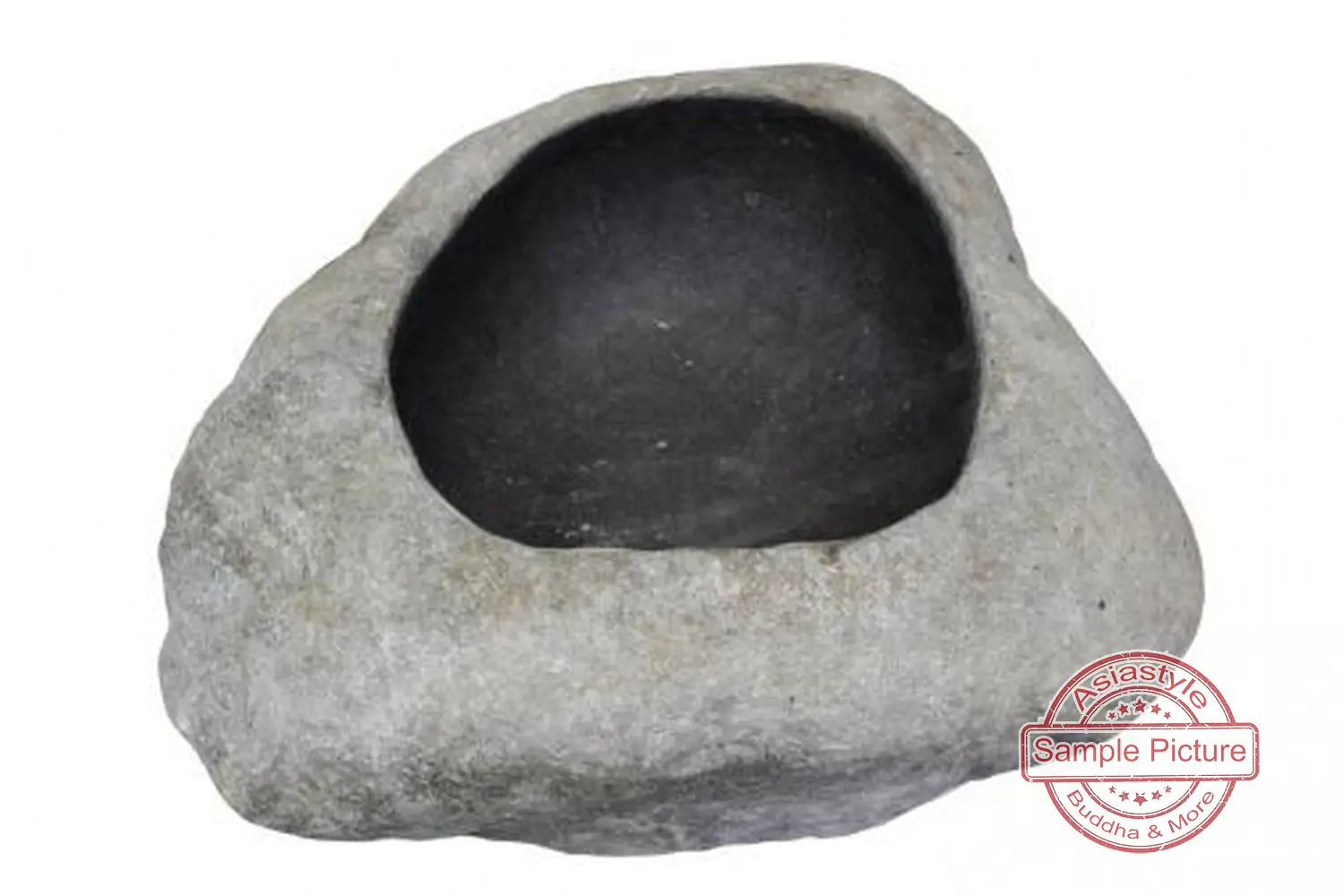  Product image 2 of the product “Round Planter made from Riverstone. Dia approx 70-75. Height 36-40 ”